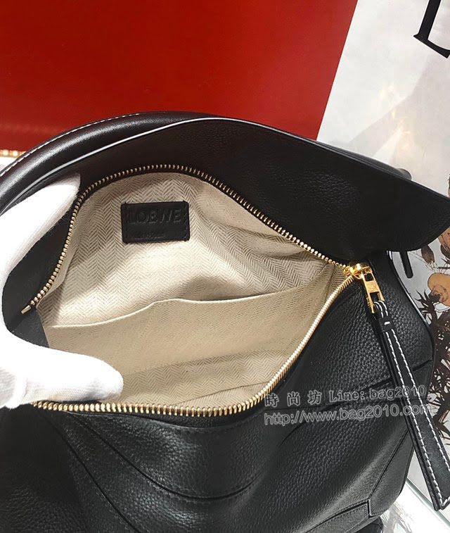 LOEWE經典爆款包包 羅意威中號Puzzle幾何拼接手提斜挎包 10171  tcl1152